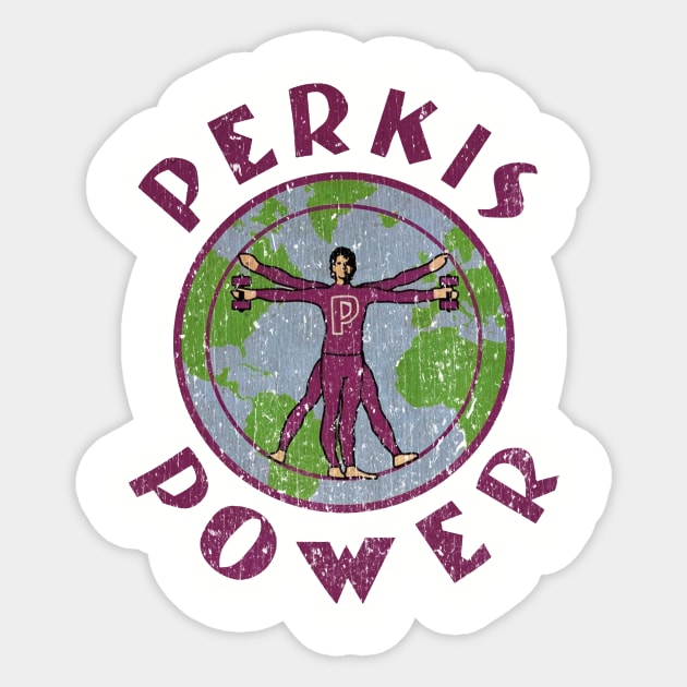 Perkis Power 1995 Vintage Sticker by RASRAP